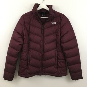 The North Face Women’s Alpz 2.0 Puffer Jacket Deep Garnet Red 550 Size M